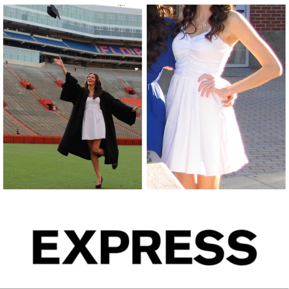 Short White Express Dress